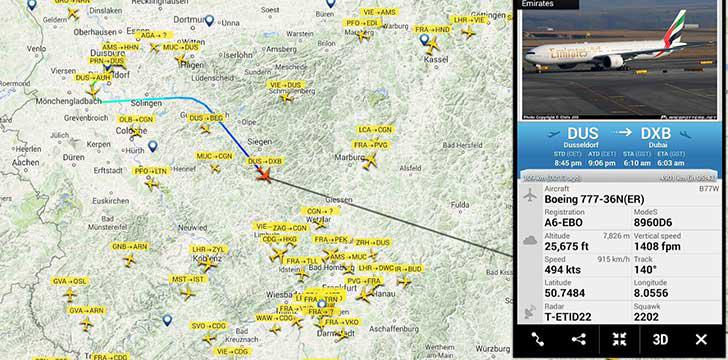 Flightradar24 - Flight Tracker's screenshots